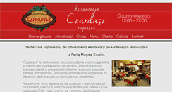 Desktop Screenshot of czardasz.net